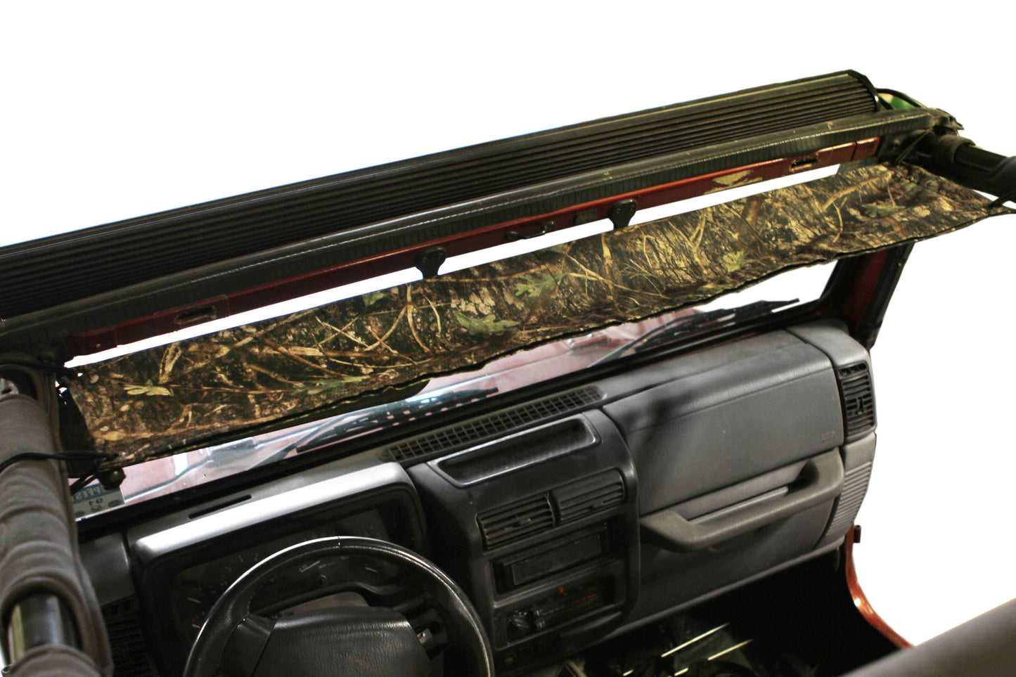 Steinjäger Interior Accessories Wrangler TJ 1997-2006 Cab Organizers Overhead Pockets Camo