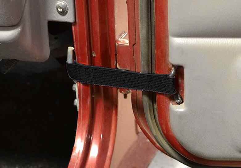 Steinjäger Doors Wrangler YJ 1987-1995 Replacement Parts Straps Black