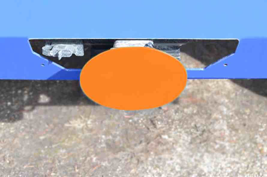 Steinjäger Recovery and Towing Wrangler JK 2007-2017 Hitch Covers Fluorescent Orange