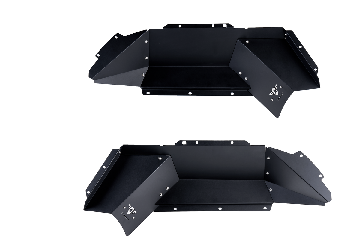 Jeep JT Battle Ready Aluminum Inner Fender Kit - Rear