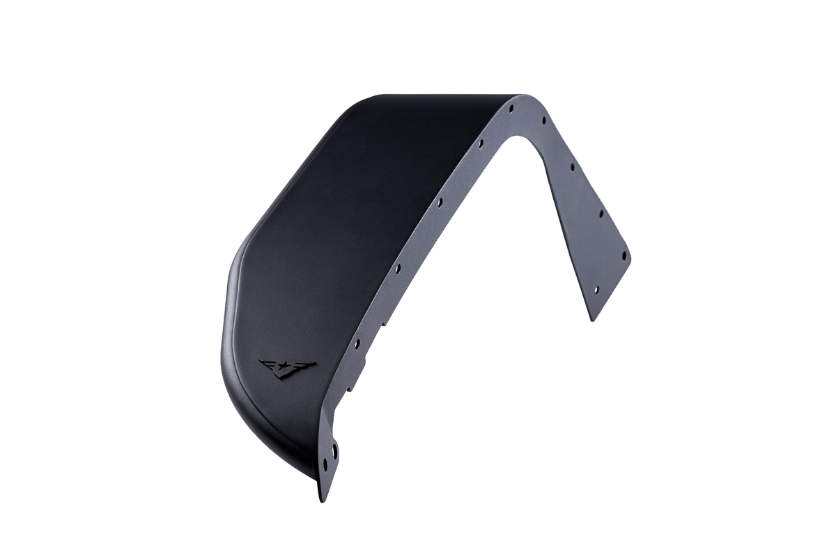 Jeep JT Full Assault Black Aluminum Fender Kit - Front