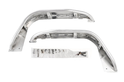 Jeep JT Full Assault Raw Aluminum Fender Kit - Front