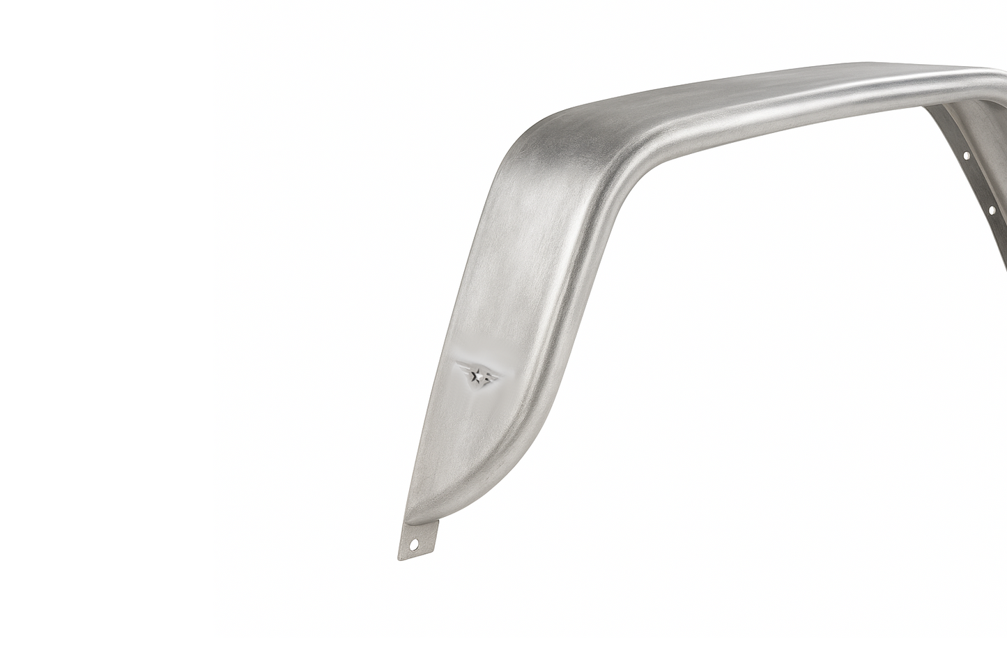 Jeep JT Full Assault Raw Aluminum Fender Kit - Rear