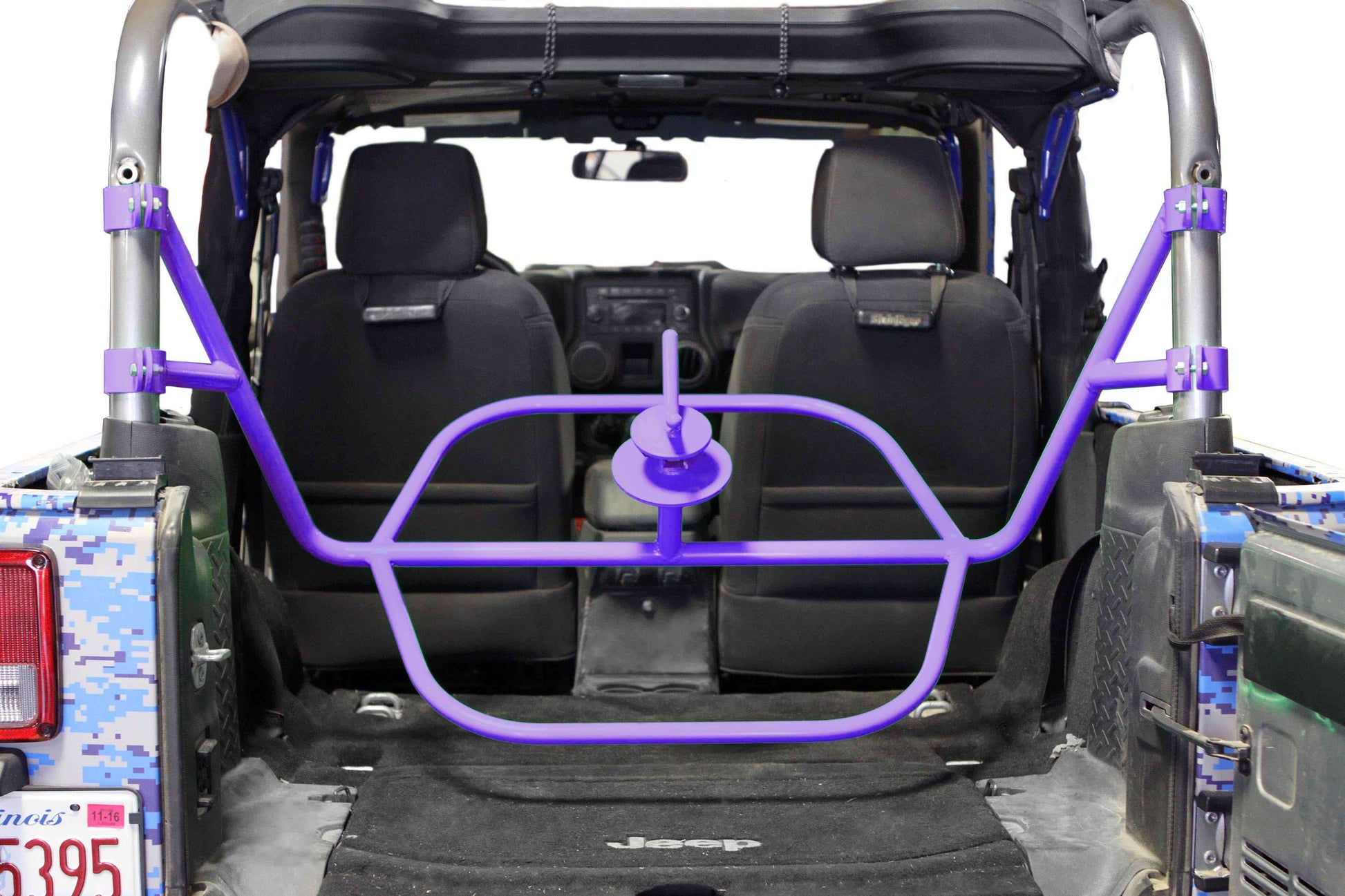 Steinjäger Wheels and Tires Wrangler JK 2007-2018 Tire Carrier Internal, for 2 Door Models Sinbad Purple