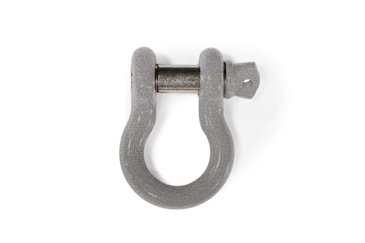 Steinjäger Recovery and Towing Wrangler JL 2018 to Present D-Ring Shackles 1 D-ring Gray Hammertone