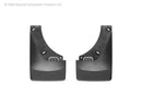 WeatherTech 07-13 Cadillac Escalade No Drill Mudflaps - Black