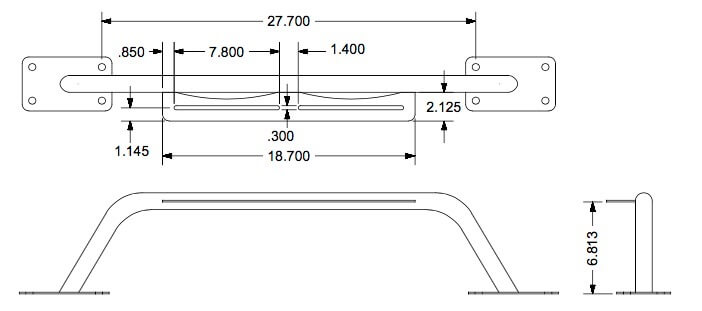 Steinjäger Bumpers Wrangler JK 2007-2018 Bumper Light Bar, Short Bare