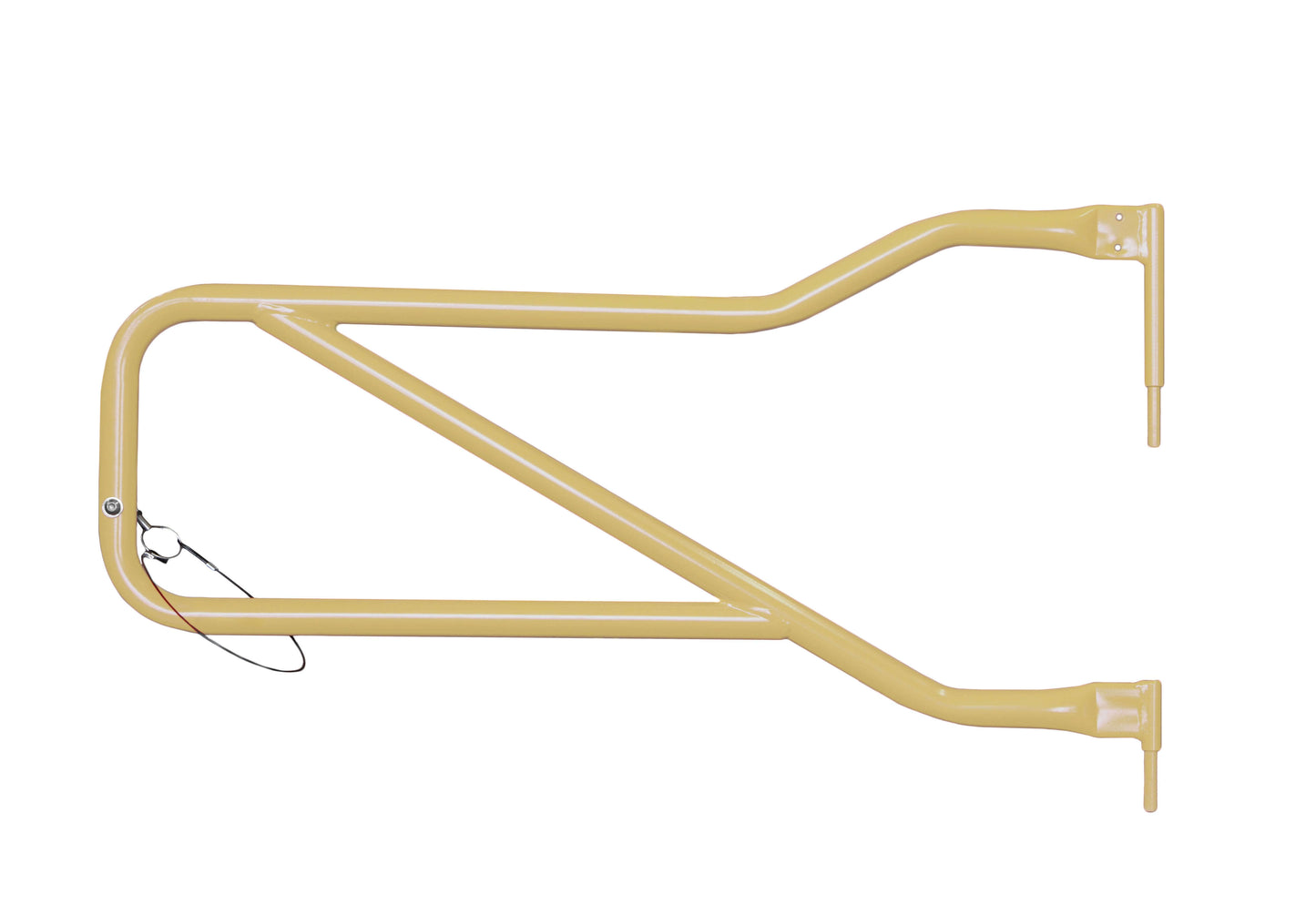 Steinjäger Doors Wrangler JK 2007-2018 Trail, Tubular Style Front Doors Military Beige