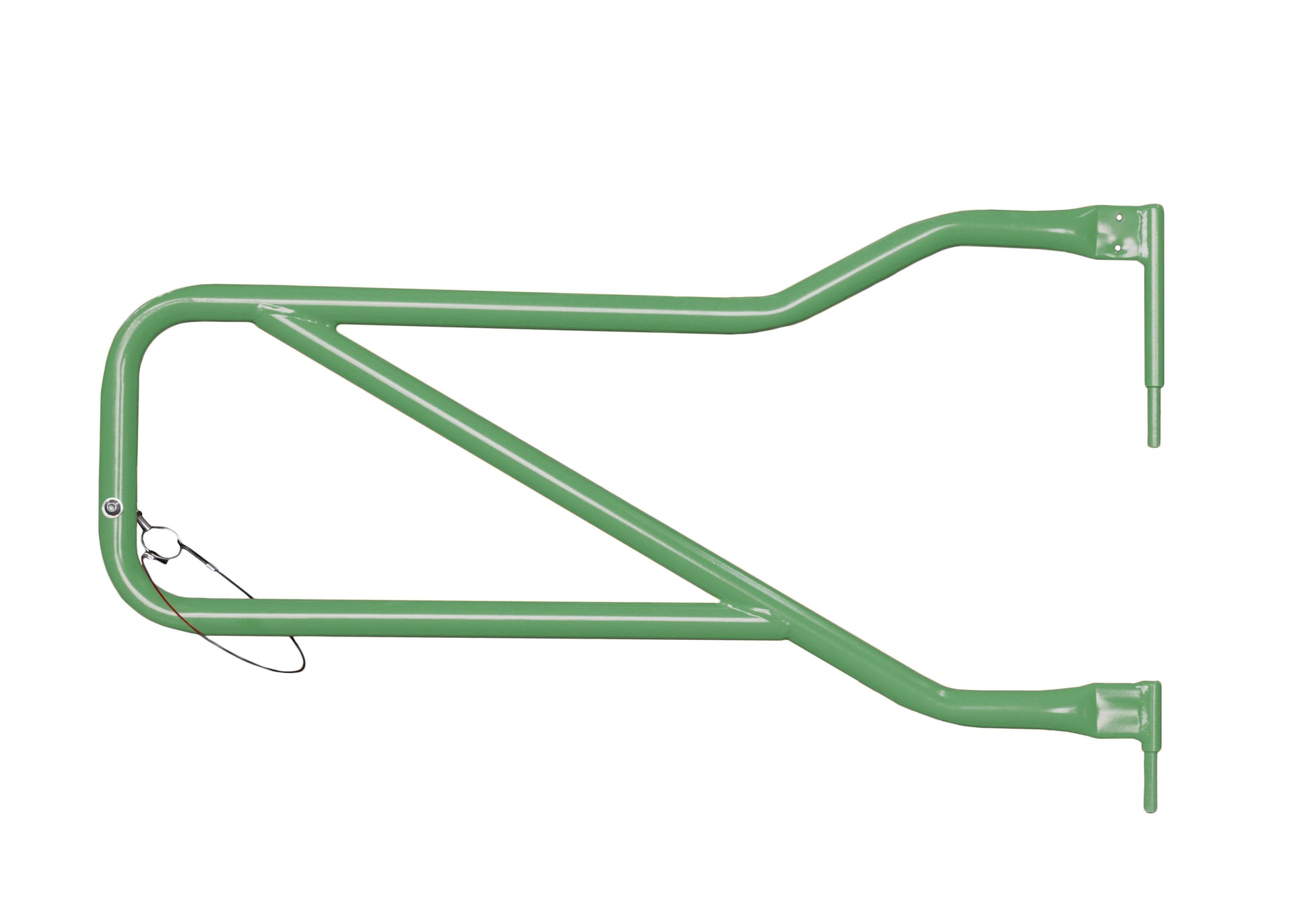 Steinjäger Doors Wrangler JK 2007-2018 Trail, Tubular Style Front Doors Locas Green