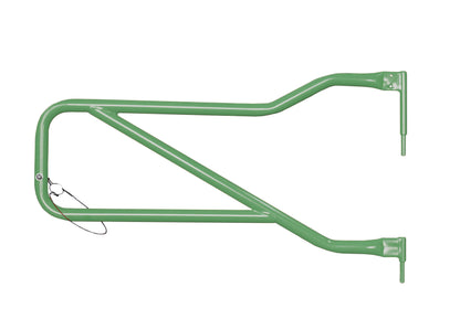 Steinjäger Doors Wrangler JK 2007-2018 Trail, Tubular Style Front Doors Locas Green