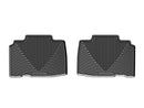 WeatherTech 2015+ Ford Edge Rear Rubber Mats - Black