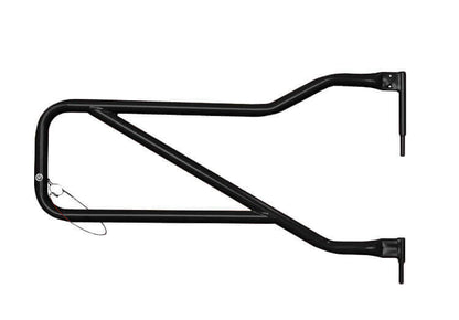 Steinjäger Doors Wrangler JK 2007-2018 Trail, Tubular Style Front and Rear Doors Black