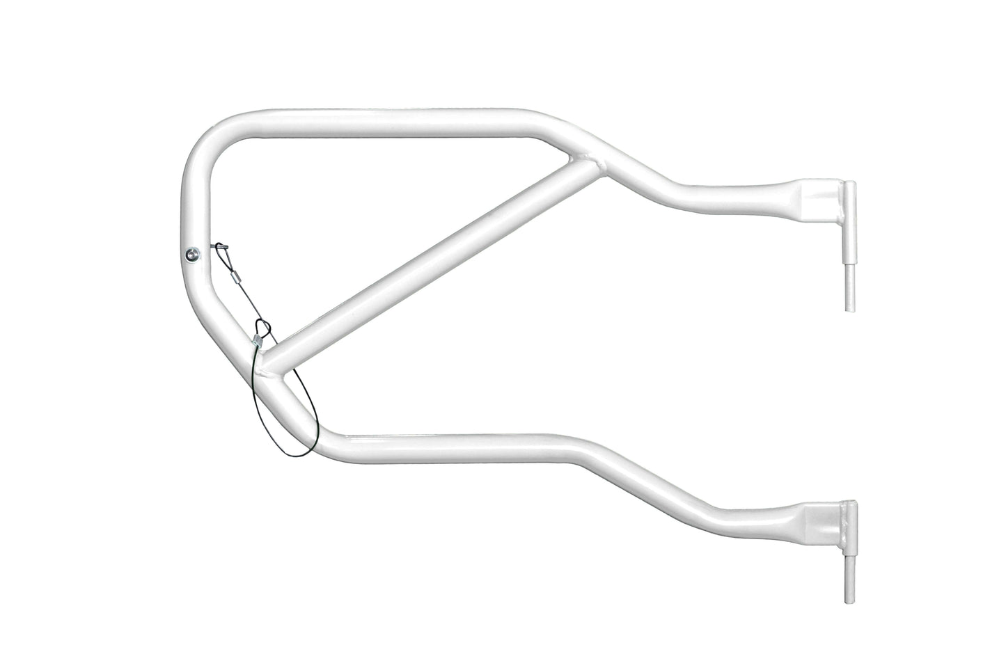 Steinjäger Doors Wrangler JK 2007-2018 Trail, Tubular Style Rear Doors Cloud White