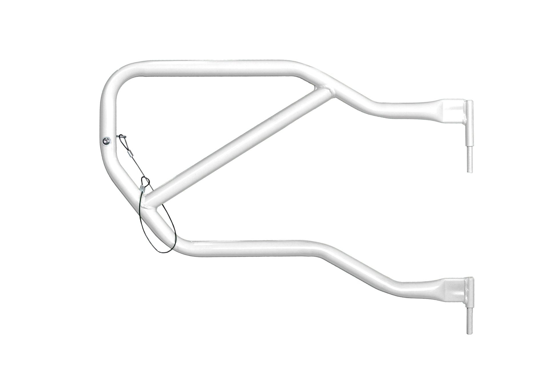 Steinjäger Doors Wrangler JK 2007-2018 Trail, Tubular Style Rear Doors Cloud White