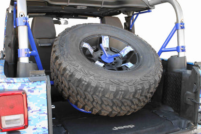 Steinjäger Wheels and Tires Wrangler JK 2007-2018 Tire Carrier Internal, for 2 Door Models Red Baron