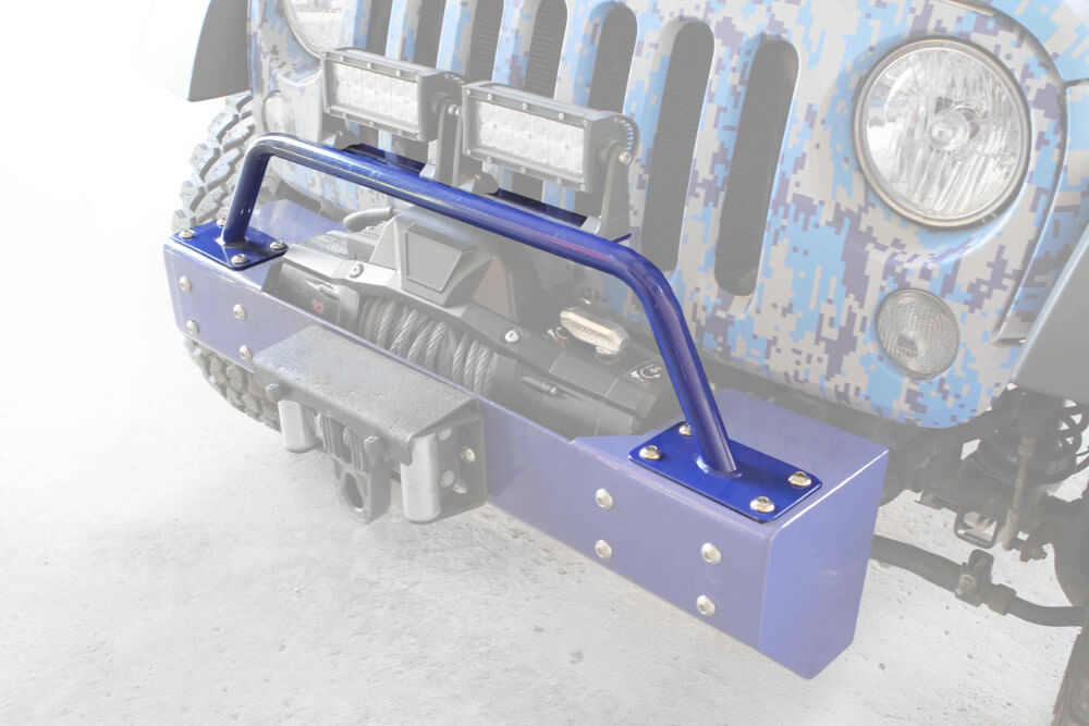 Steinjäger Bumpers Wrangler JK 2007-2018 Bumper Light Bar, Short Cloud White