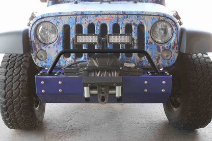 Steinjäger Bumpers Wrangler JK 2007-2018 Bumper Light Bar, Short Bare