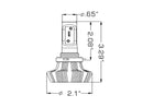 Oracle 9012 4000 Lumen LED Headlight Bulbs (Pair) - 6000K SEE WARRANTY