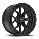 Method RTR Tech 6 Ford Bronco / Ranger 17x9 0mm Offset 6x139.7 93.1mm CB - Satin Black Wheel
