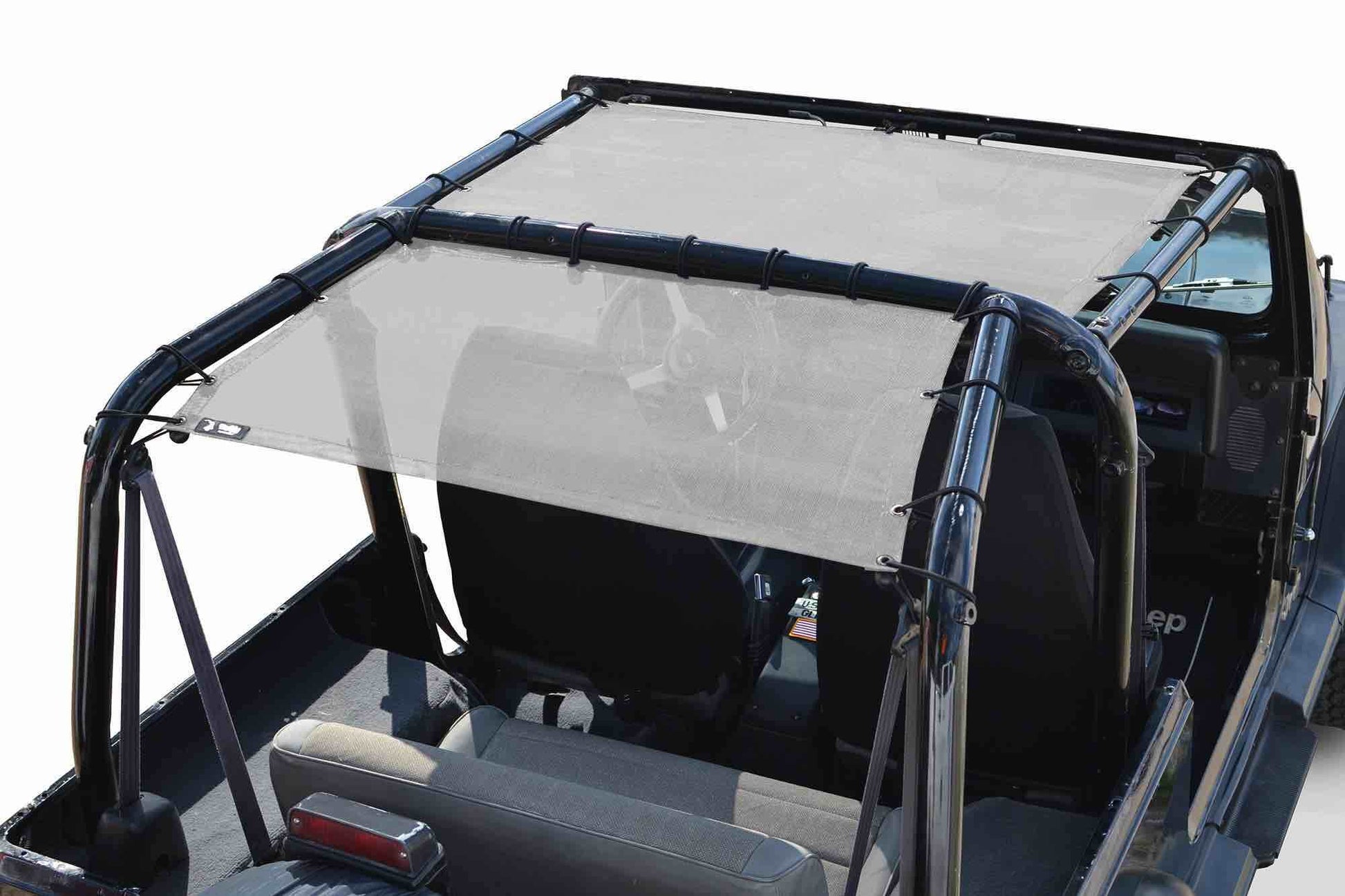 Steinjäger Tops and Covers Wrangler YJ 1987-1995 Fabric Teddy White Rear Seats Only