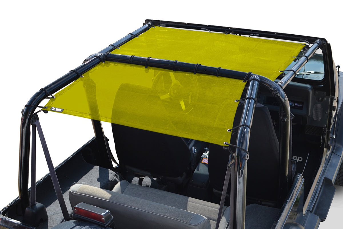 YJ Family-Cage Rear-Seat Teddy Top - Yellow