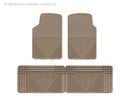 WT Rubber Mats - Rear - Tan