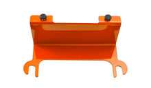Steinjäger Exterior Accessories Wrangler JK 2007-2018 License Plate Brackets Relocation Kit Fluorescent Orange