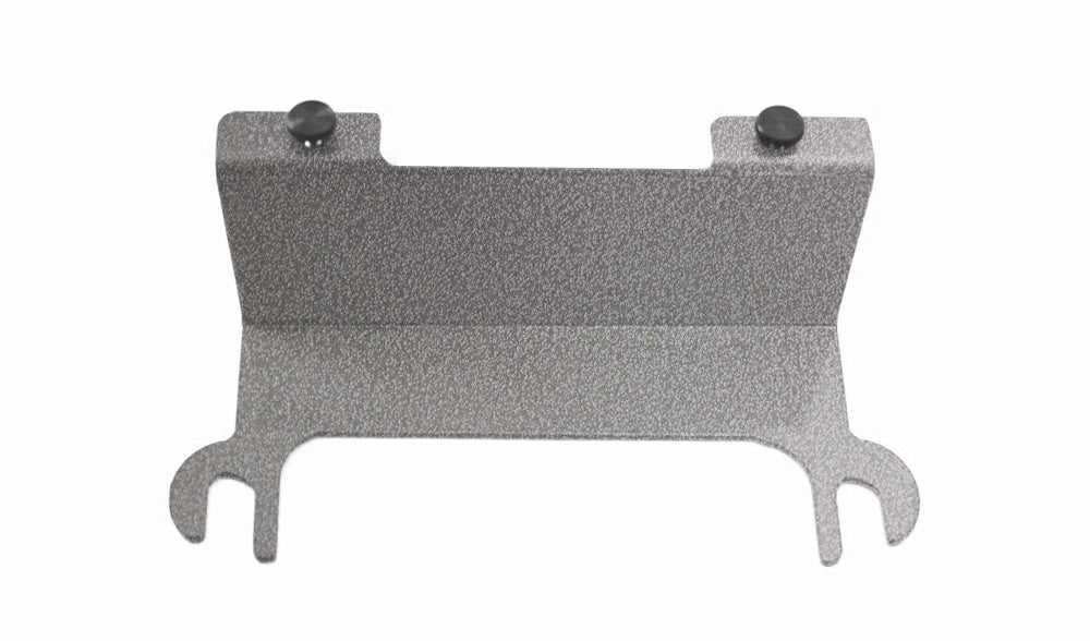 Steinjäger Exterior Accessories Wrangler JK 2007-2018 License Plate Brackets Relocation Kit Gray Hammertone