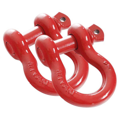 Overland Vehicle Systems Recovery Shackle 3/4" 4.75 Ton - Red