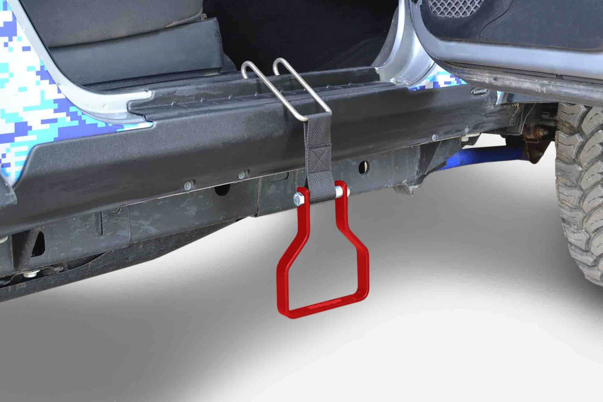 Steinjäger Exterior Accessories Wrangler JK 2007-2018 Steps Red Baron