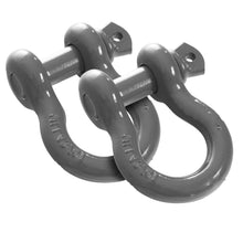 Overland Vehicle Systems Recovery Shackle 3/4" 4.75 Ton Grey - Sold In Pairs