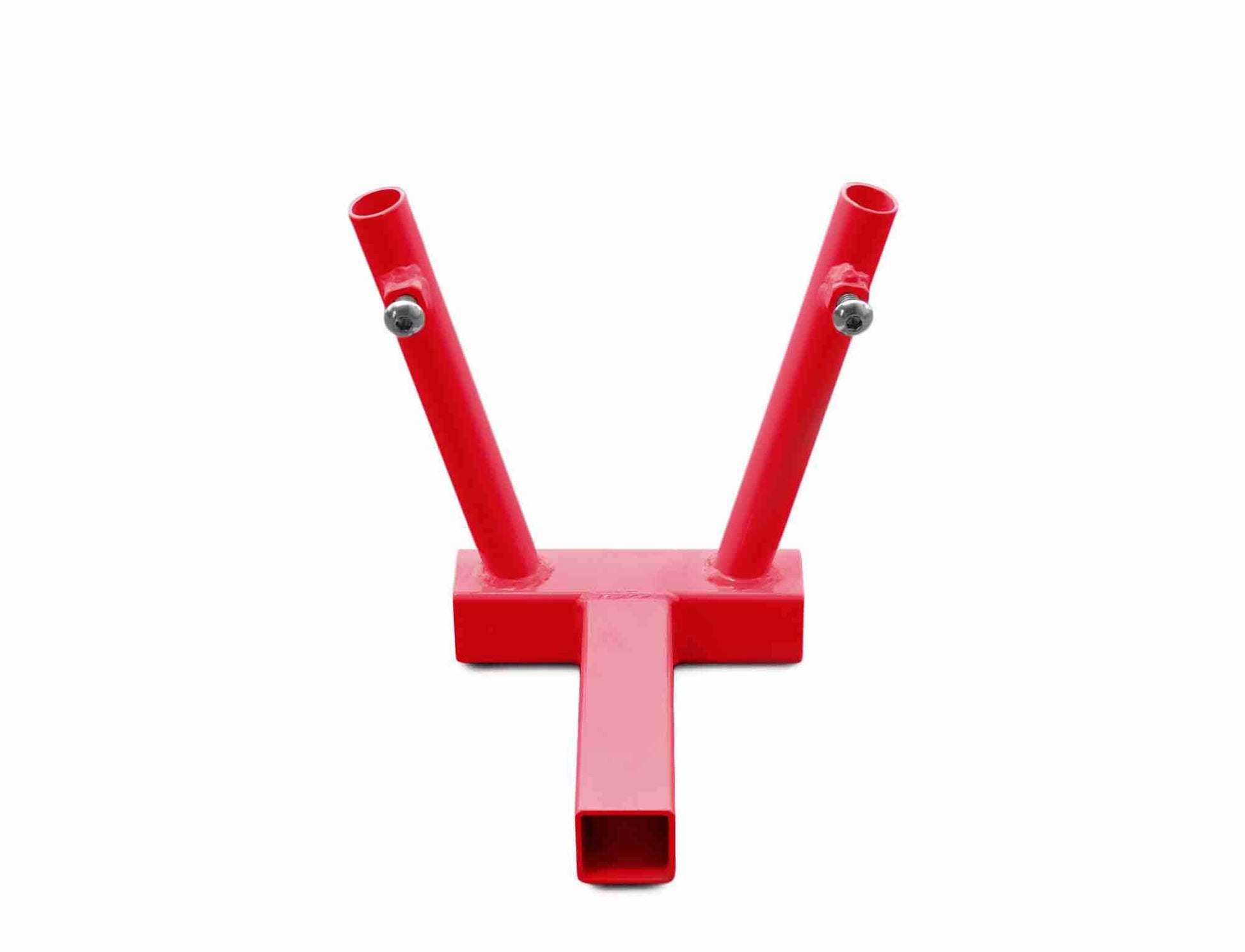 Steinjäger Exterior Accessories Wrangler JK 2007-2018 Hitch Mount Flag Holder Holds 2 Flags Red Baron