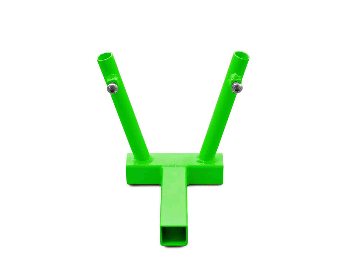 Steinjäger Exterior Accessories Wrangler JK 2007-2018 Hitch Mount Flag Holder Holds 2 Flags Neon Green