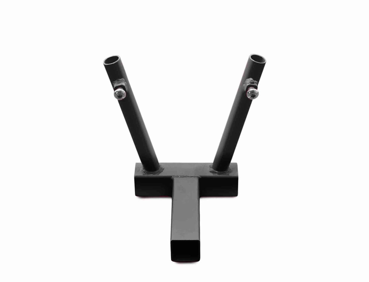Steinjäger Exterior Accessories Wrangler TJ 1997-2006 Hitch Mount Flag Holder Holds 2 Flags Black