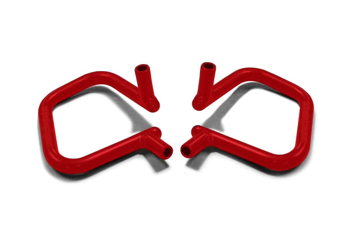 Steinjäger Interior Accessories Wrangler JK 2007-2018 Grab Handles Front and Rear for 4 Door JKU Red Baron