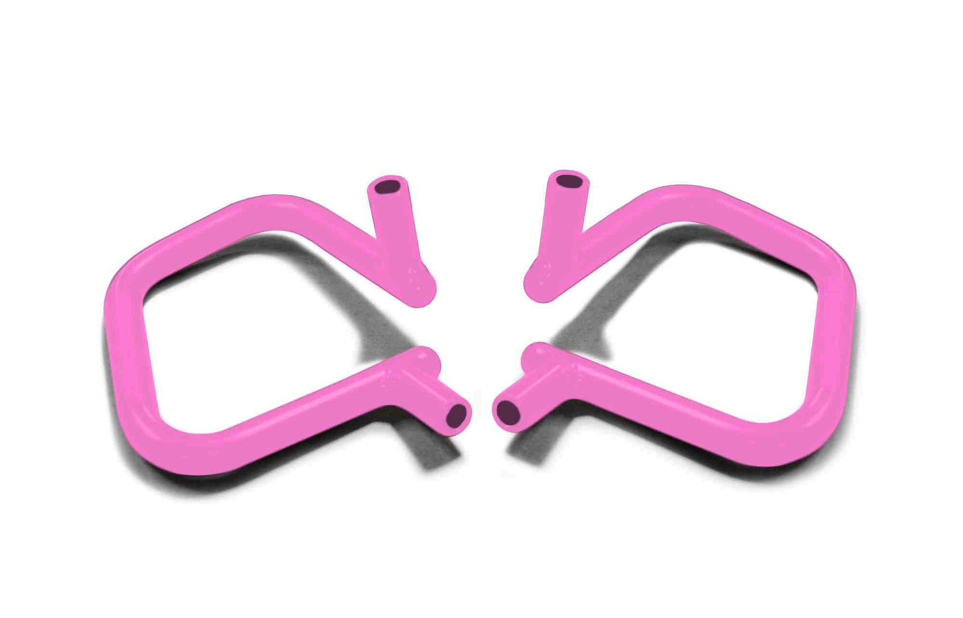 Steinjäger Interior Accessories Wrangler JK 2007-2018 Grab Handles Front and Rear for 2 Door JK Pinky