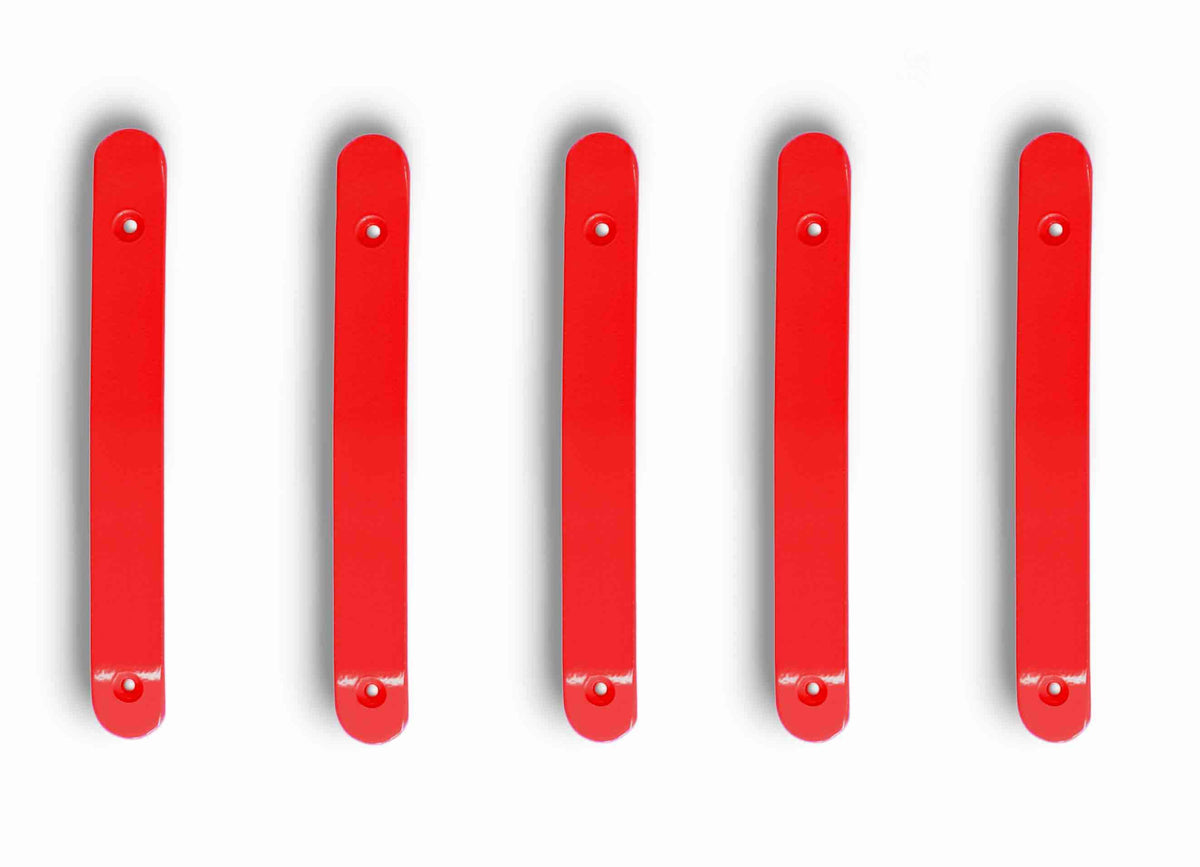 Steinjäger Doors Wrangler JK 2007-2018 Handle Accents 4 Doors Plus Tailgate Red Baron