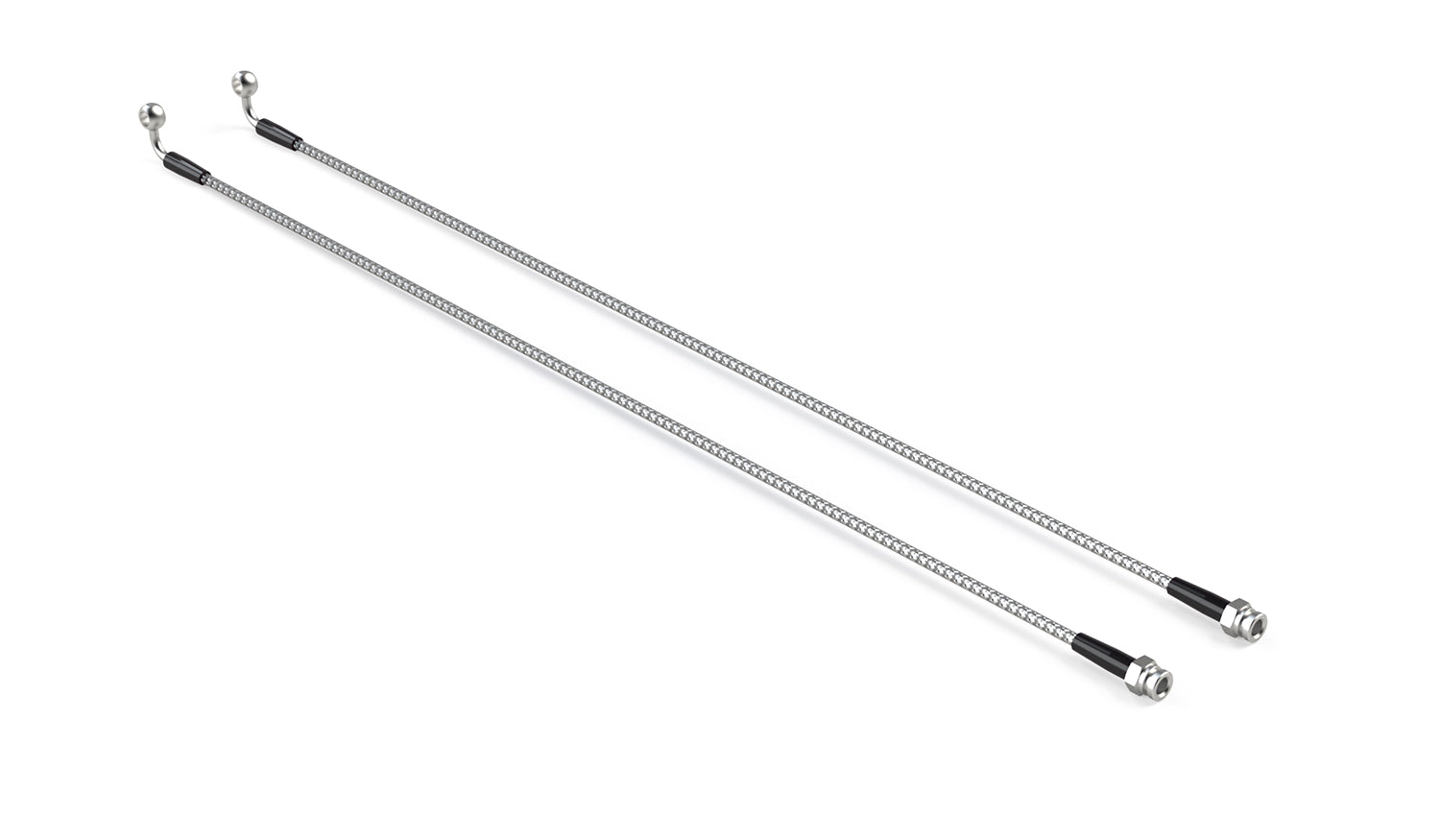 18-Up Wrangler JT/Gladiator 33 Inch Stainless-Steel Braided Brake Line Kit Rear TeraFlex
