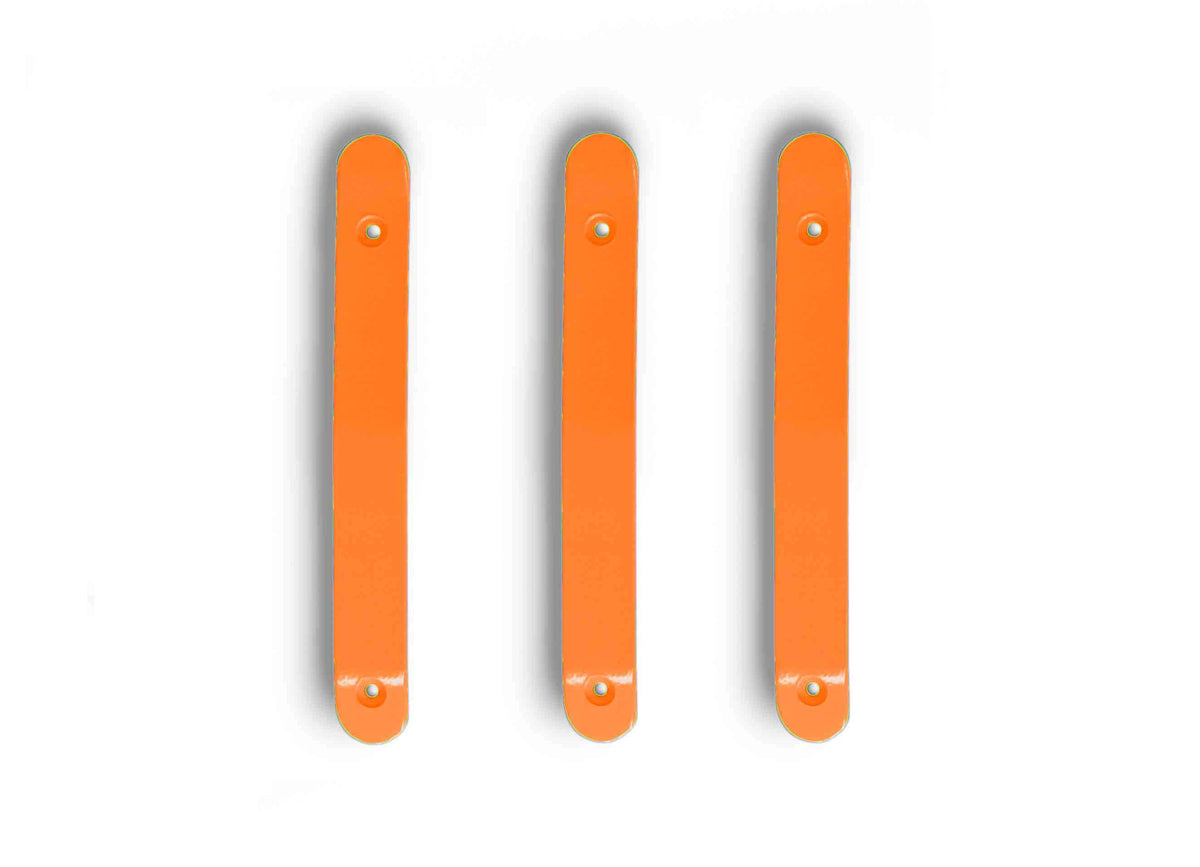 Steinjäger Doors Wrangler JK 2007-2018 Handle Accents 2 Doors Plus Tailgate Fluorescent Orange