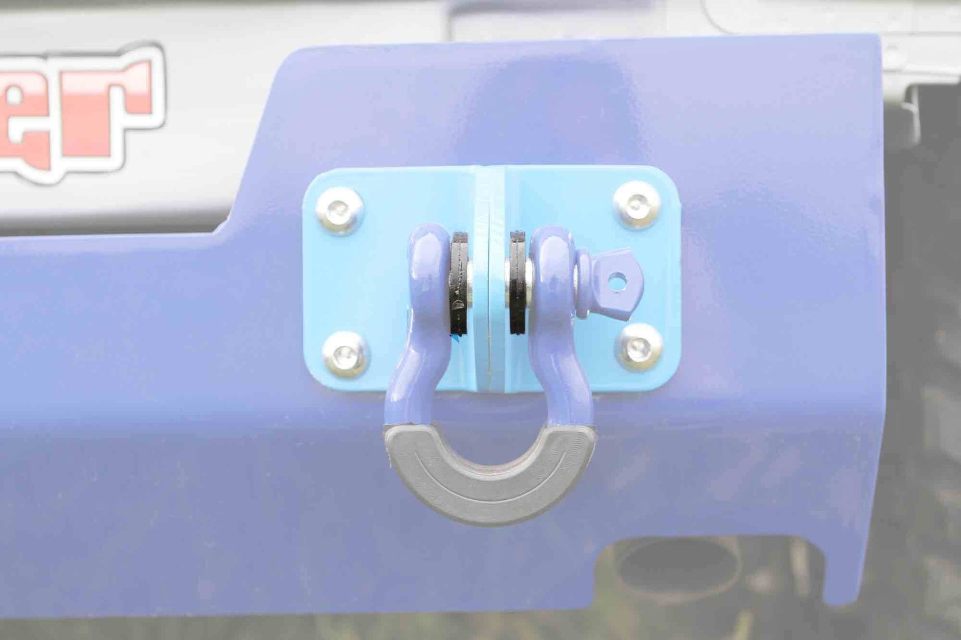 Steinjäger Recovery and Towing Wrangler JK 2007-2018 D-Ring Shackles Isolator Black Poly