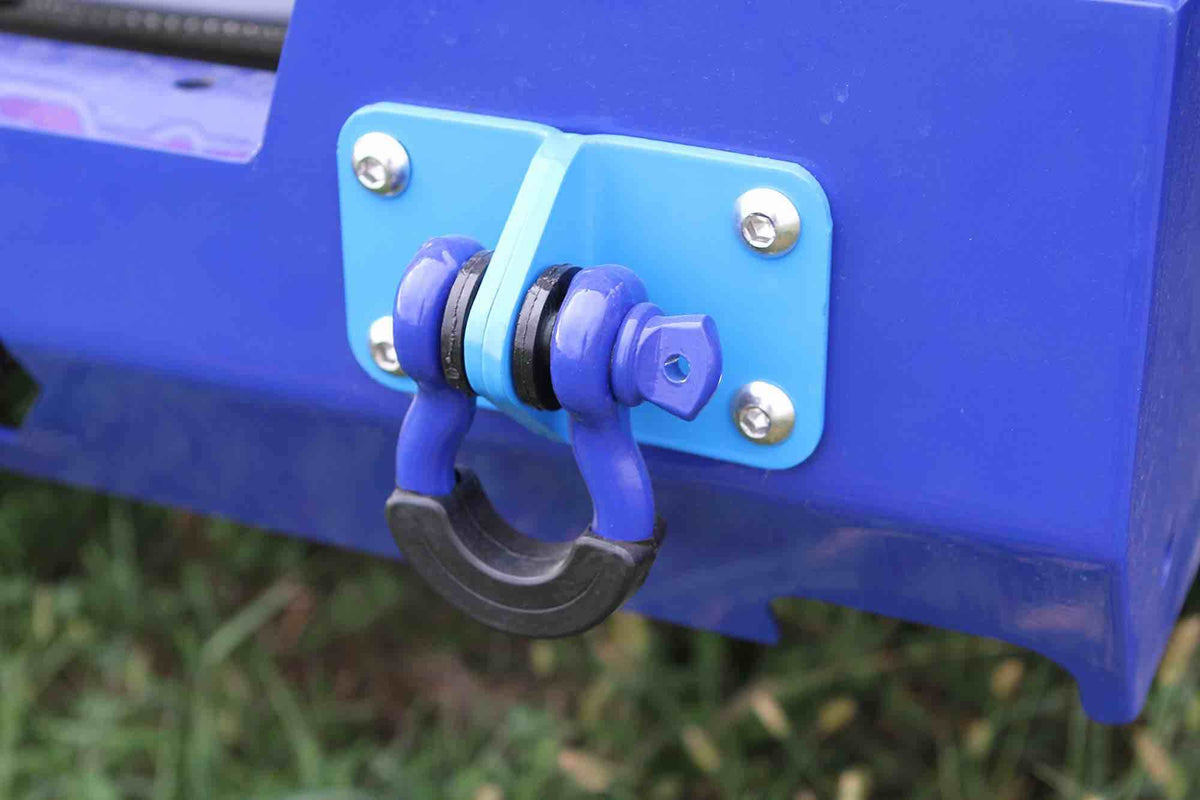 Steinjäger Recovery and Towing Wrangler JK 2007-2017 D-Ring Shackles Playboy Blue