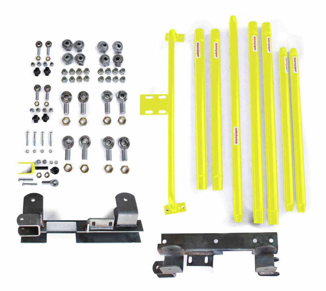 Steinjäger Suspensions Wrangler TJ 1997-2002 Long Arm Travel Kit DOM Tubing, Automatic Transmission Lemon Peel