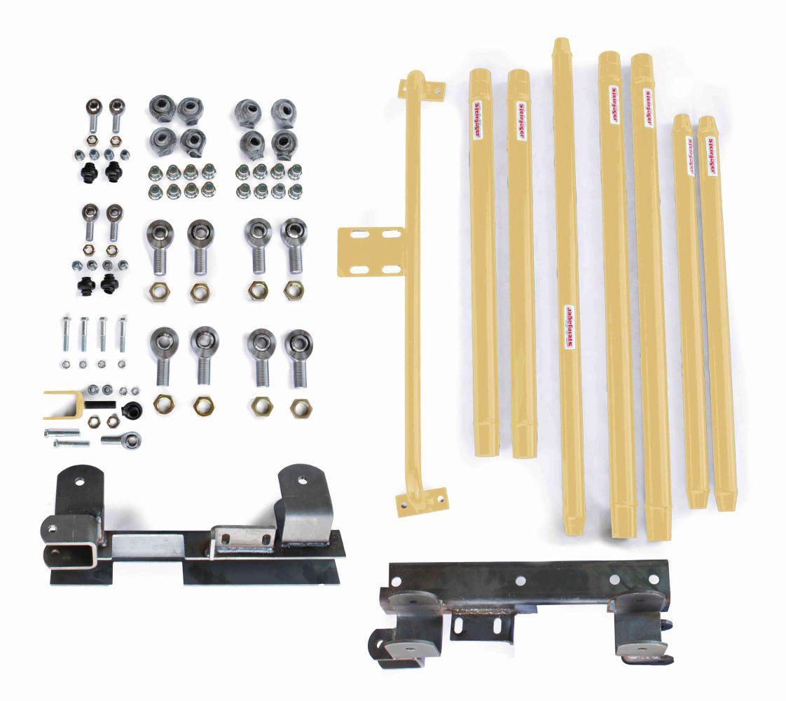 Steinjäger Suspensions Wrangler TJ 1997-2002 Long Arm Travel Kit DOM Tubing, Automatic Transmission Military Beige