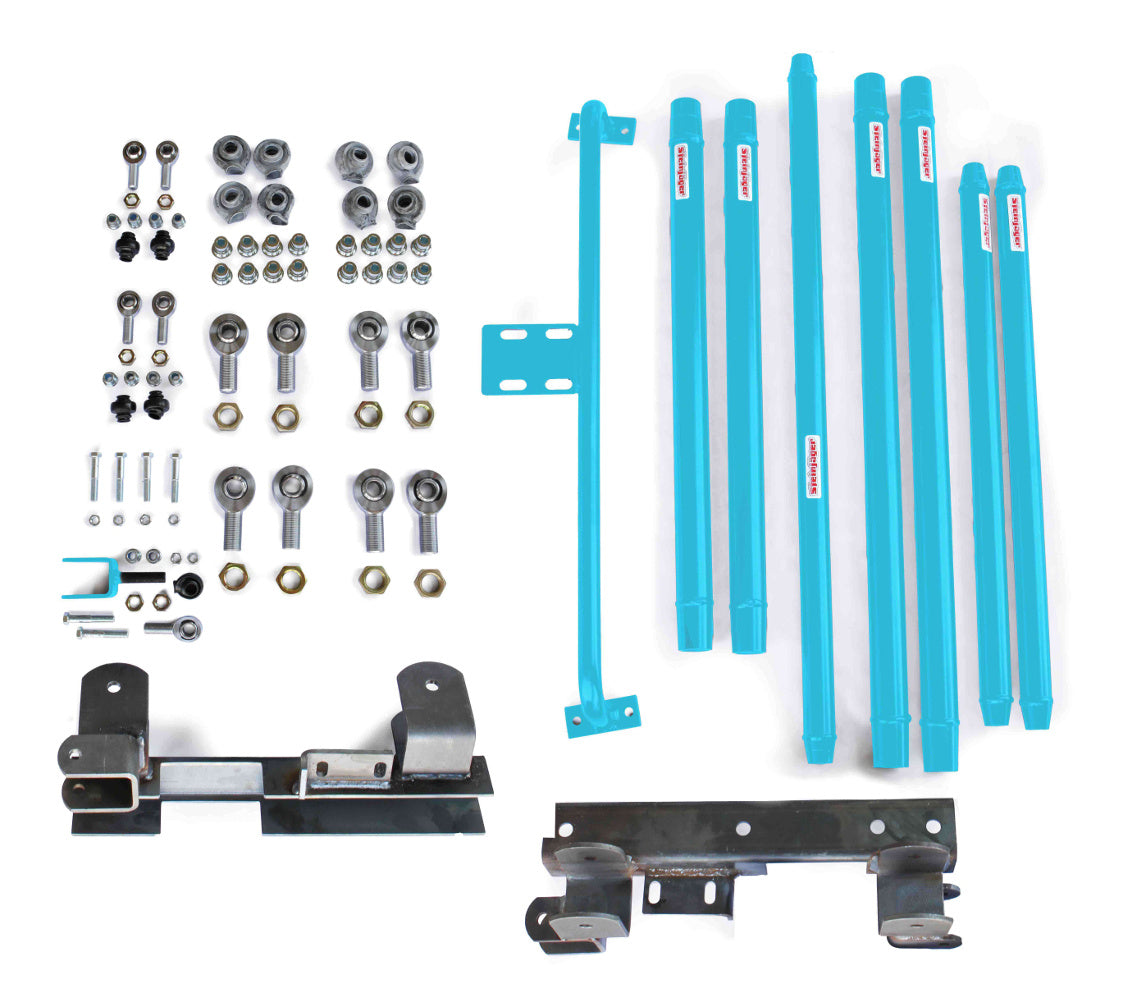 Steinjäger Suspensions Wrangler TJ 1997-2002 Long Arm Travel Kit Chrome Moly Tubing, Automatic Transmission Playboy Blue