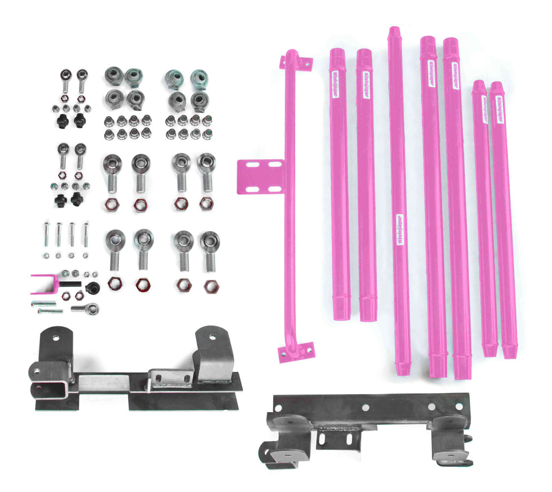 Steinjäger Suspensions Wrangler TJ 1997-2002 Long Arm Travel Kit DOM Tubing, Automatic Transmission Pinky