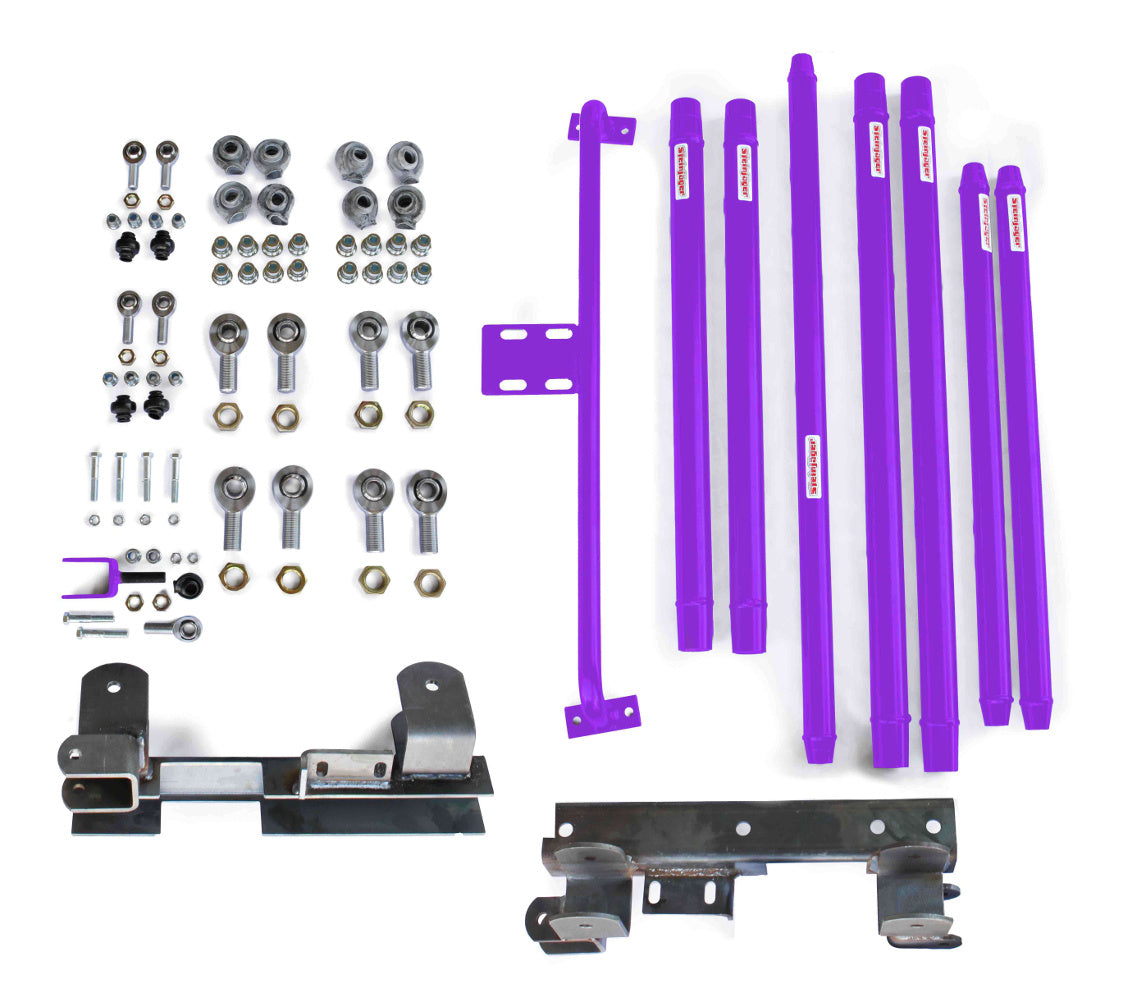 Steinjäger Suspensions Wrangler TJ 1997-2002 Long Arm Travel Kit DOM Tubing, Automatic Transmission Sinbad Purple