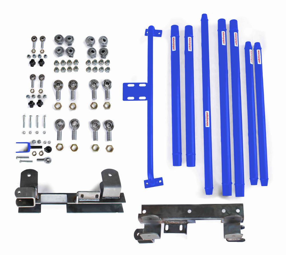 Steinjäger Suspensions Wrangler TJ 1997-2002 Long Arm Travel Kit Chrome Moly Tubing, Automatic Transmission Southwest Blue
