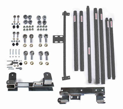 Steinjäger Suspensions Wrangler TJ 1997-2002 Long Arm Travel Kit Chrome Moly Tubing, Manual Transmission Texturized Black
