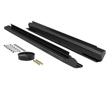 07-18 Wrangler JK 4 Door RockGuard Aluminum Rock Slider Kit Powder Coat TeraFlex