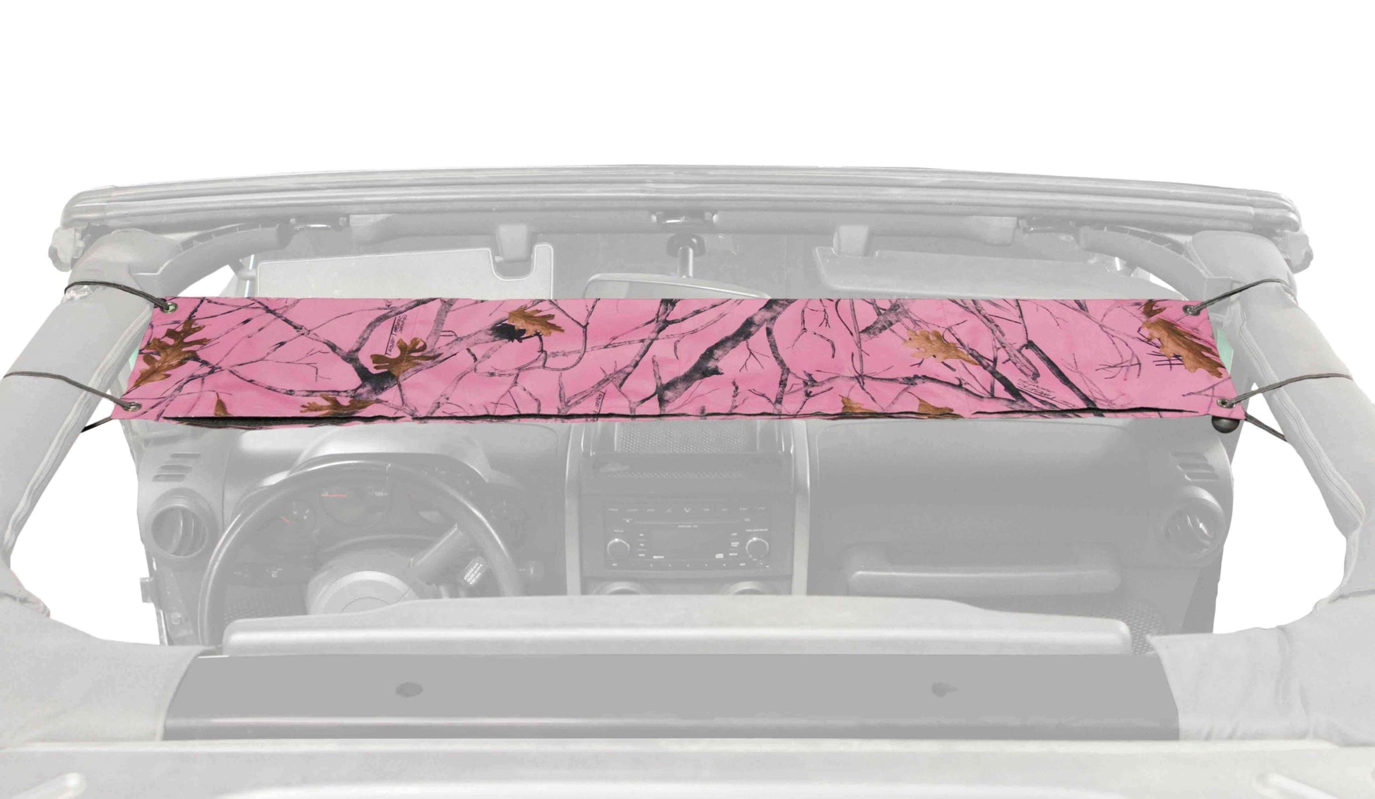 Steinjäger Interior Accessories Wrangler TJ 1997-2006 Cab Organizers Overhead Pockets Pink Snowfall